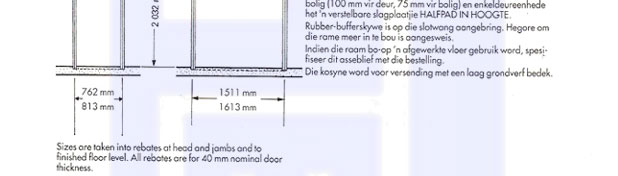 Steel Door Frame Ilistration Part